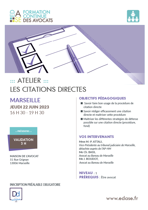 LES CITATIONS DIRECTES