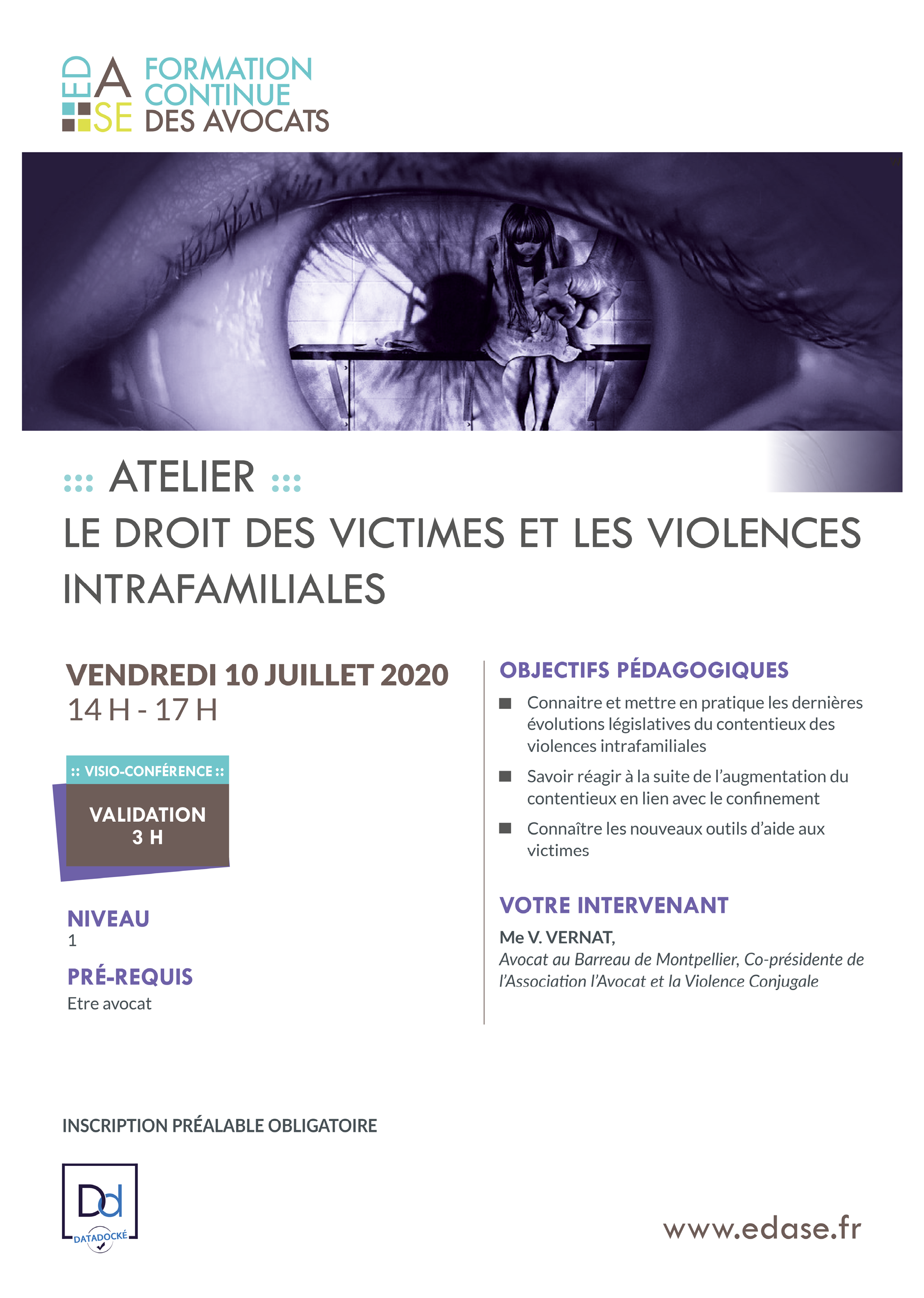 LE DROIT DES VICTIMES ET LES VIOLENCES INTRAFAMILIALES
