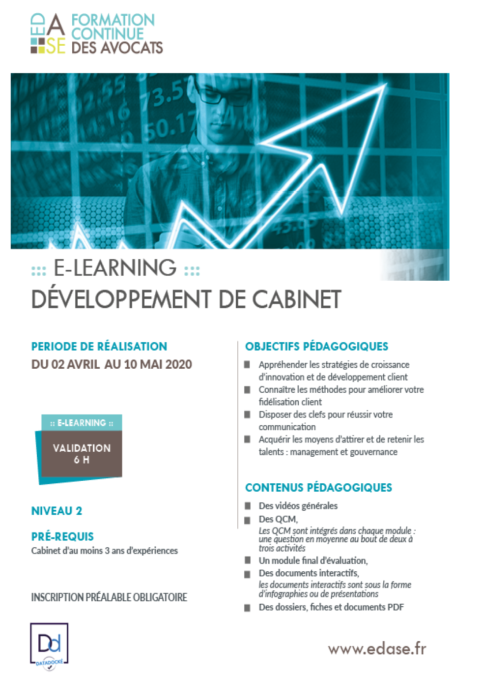 FORMEZ-VOUS À DISTANCE SUR LA STRATÉGIE DE DÉVELOPPEMENT DE CABINET
