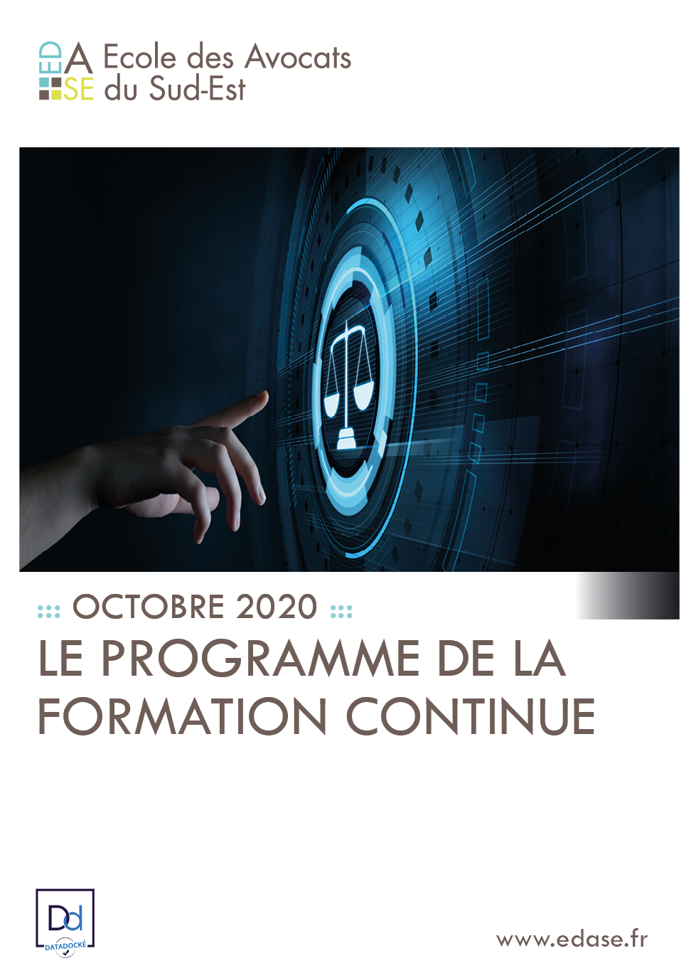 PROGRAMME DES FORMATIONS DU MOIS D'OCTOBRE