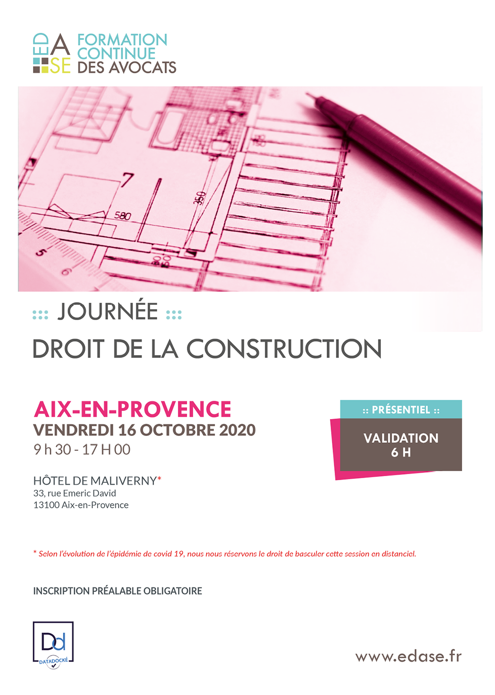 JOURNÉE DROIT DE LA CONSTRUCTION