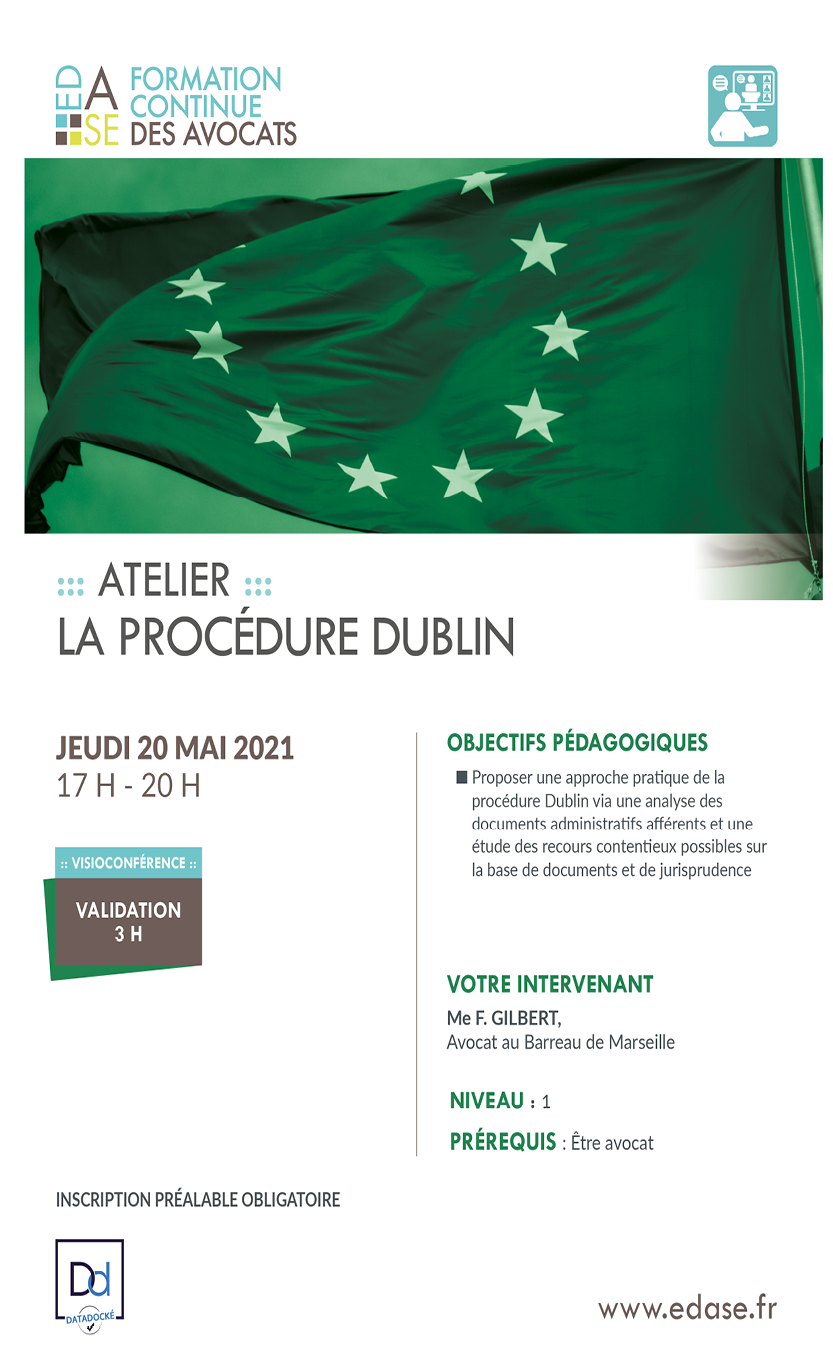 DROIT DES ÉTRANGERS : LA PROCÉDURE DUBLIN