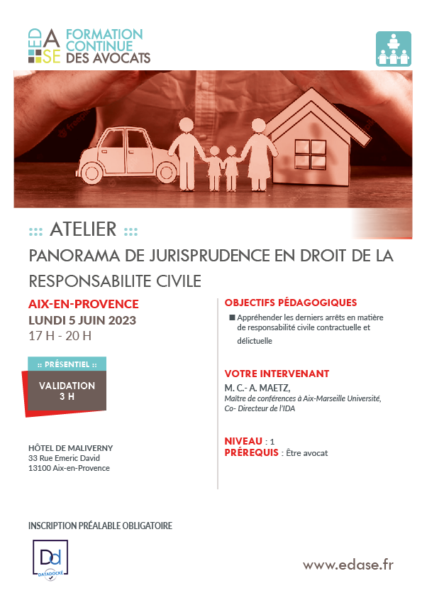 PANORAMA DE JURISPRUDENCE EN DROIT DE LA RESPONSABILITE CIVILE