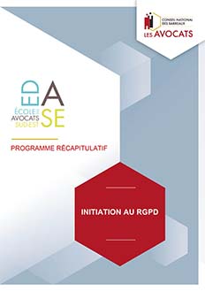 RGPD : CADRE THÉORIQUE, MISE EN CONFORMITÉ, CONTEXTES SPÉCIFIQUES - E-LEARNING 2023