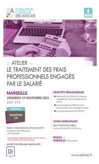 LE TRAITEMENT DES FRAIS PROFESSIONNELS ENGAGÉS PAR LE SALARIÉ