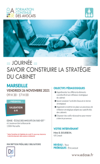 SAVOIR CONSTRUIRE LA STRATÉGIE DU CABINET