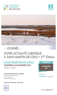 VOTRE ACTUALITÉ JURIDIQUE À SAINT-MARTIN-DE-CRAU • 5ème édition