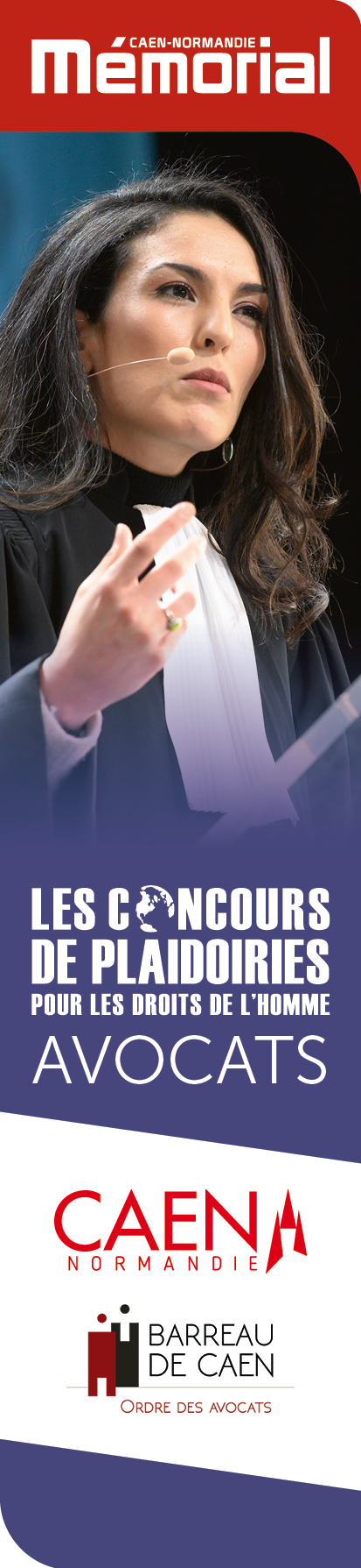 MEMORIAL DE CAEN. CONCOURS AVOCATS 2023