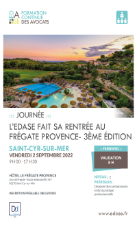 L'EDASE FAIT SA RENTRÉE AU FRÉGATE PROVENCE - 3ÈME ÉDITION